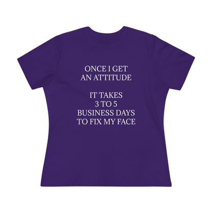Fix My Face Women's Short Sleeve Crewneck Tee