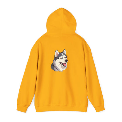 Malamute Head Unisex Hoodie