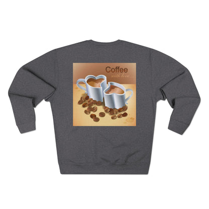 Coffee With Love Unisex Crewneck Sweatshirt