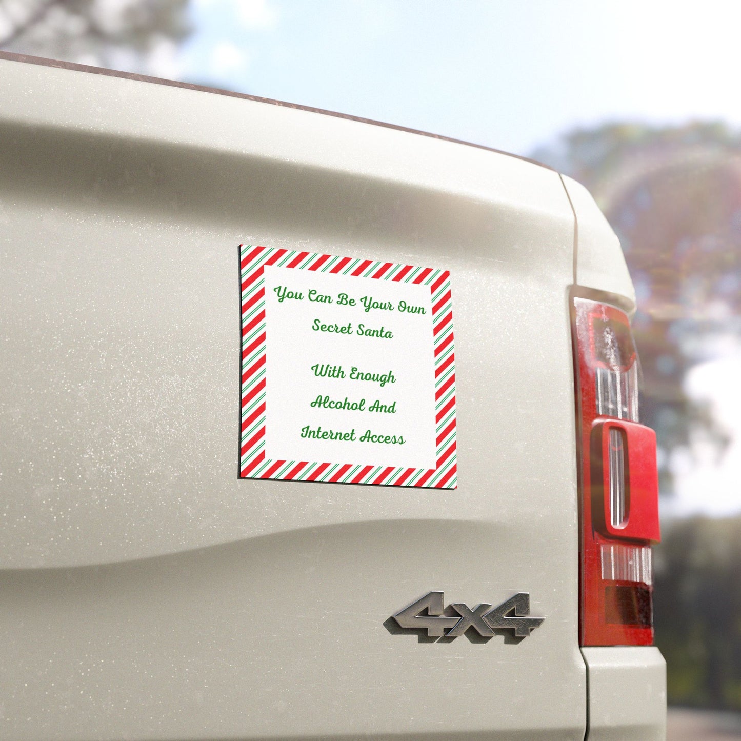 Your Own Secret Santa Indoor/Outdoor Magnet