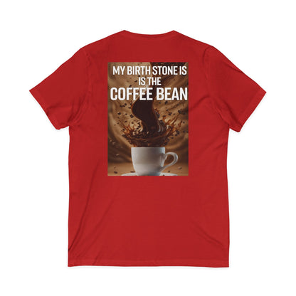 Birth Stone Unisex Short Sleeve V-Neck Tee