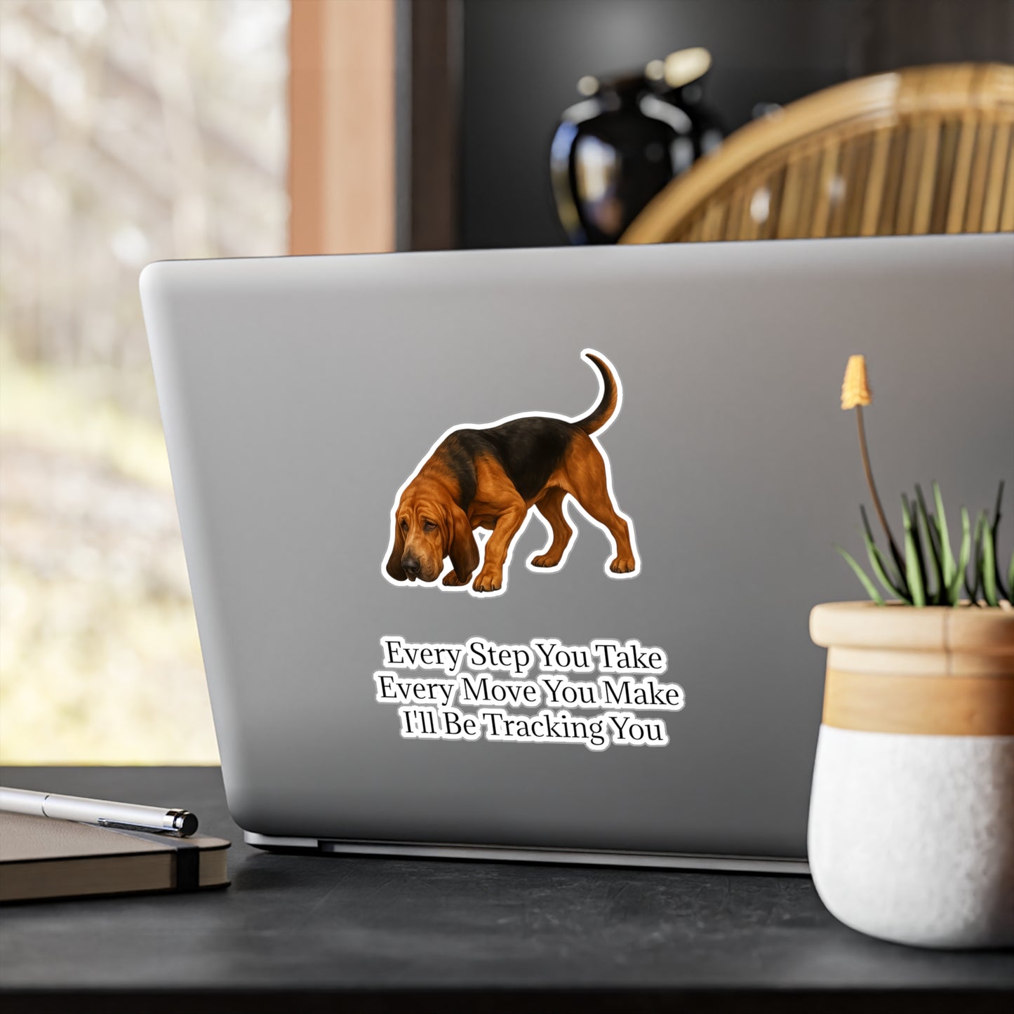 Tracking You Vinyl Decal