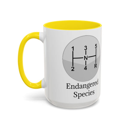Endangered Species 2-Tone Coffee Mug