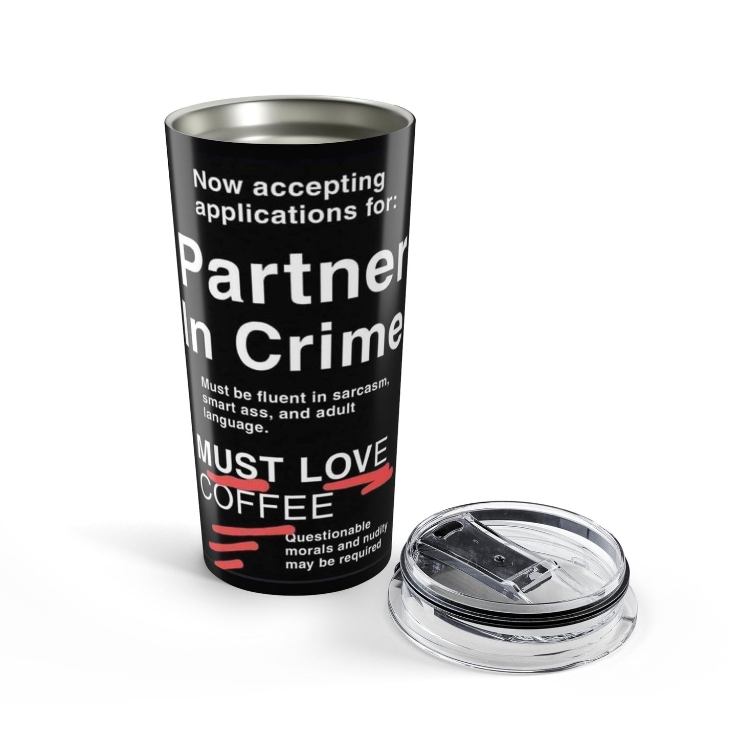 Partner In Crime Tumbler