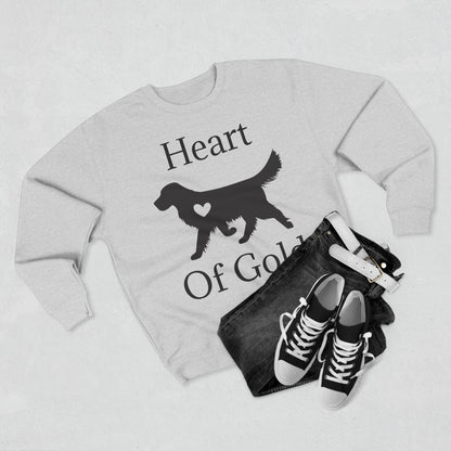 Heart Of Gold Unisex Crewneck Sweatshirt