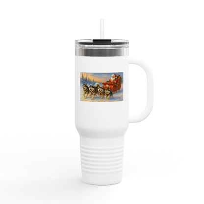 Dashing Through The Snow Insulated Travel Mug
