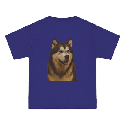 Malamute Head Men's Short-Sleeve Crewneck Tee
