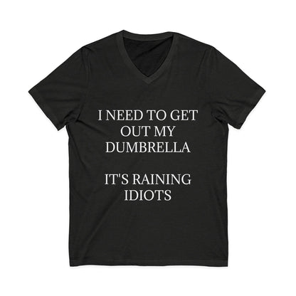 Dumbrella Unisex Short Sleeve V-Neck Tee