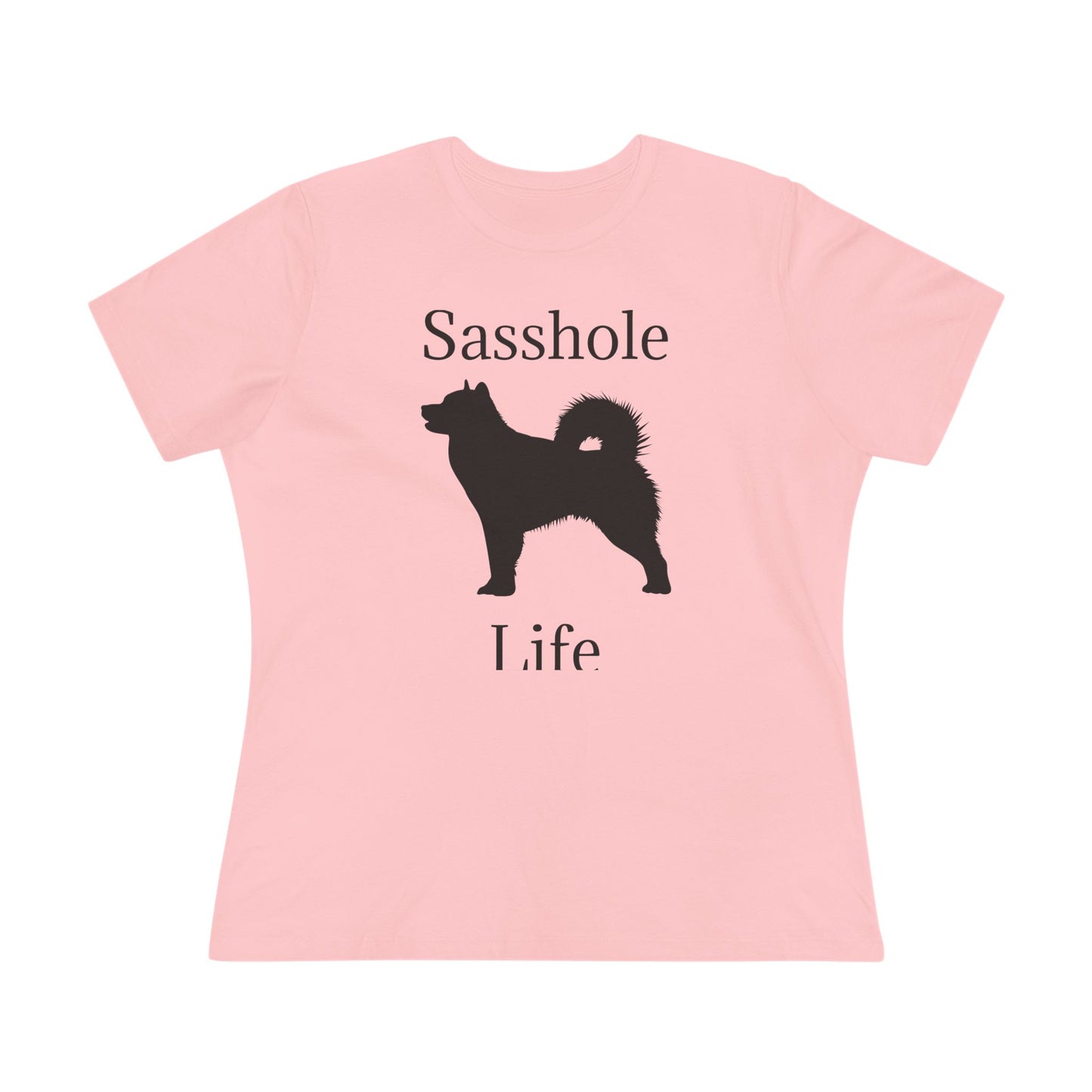 Sasshole Life Women's Short Sleeve Crewneck Tee