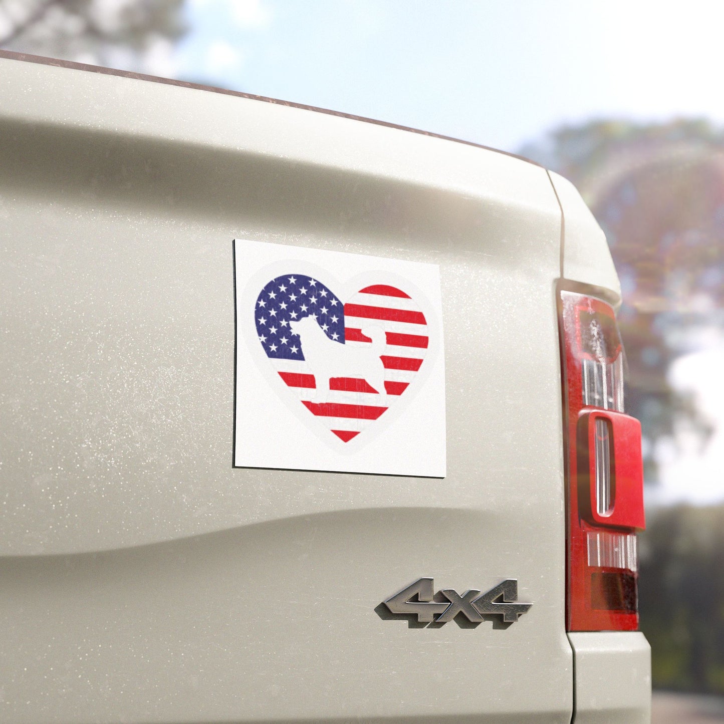 Malamute Flag Indoor/Outdoor Magnet