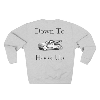Down To Hook Up Unisex Crewneck Sweatshirt
