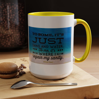 Dr. Beach 2-Tone Coffee Mug