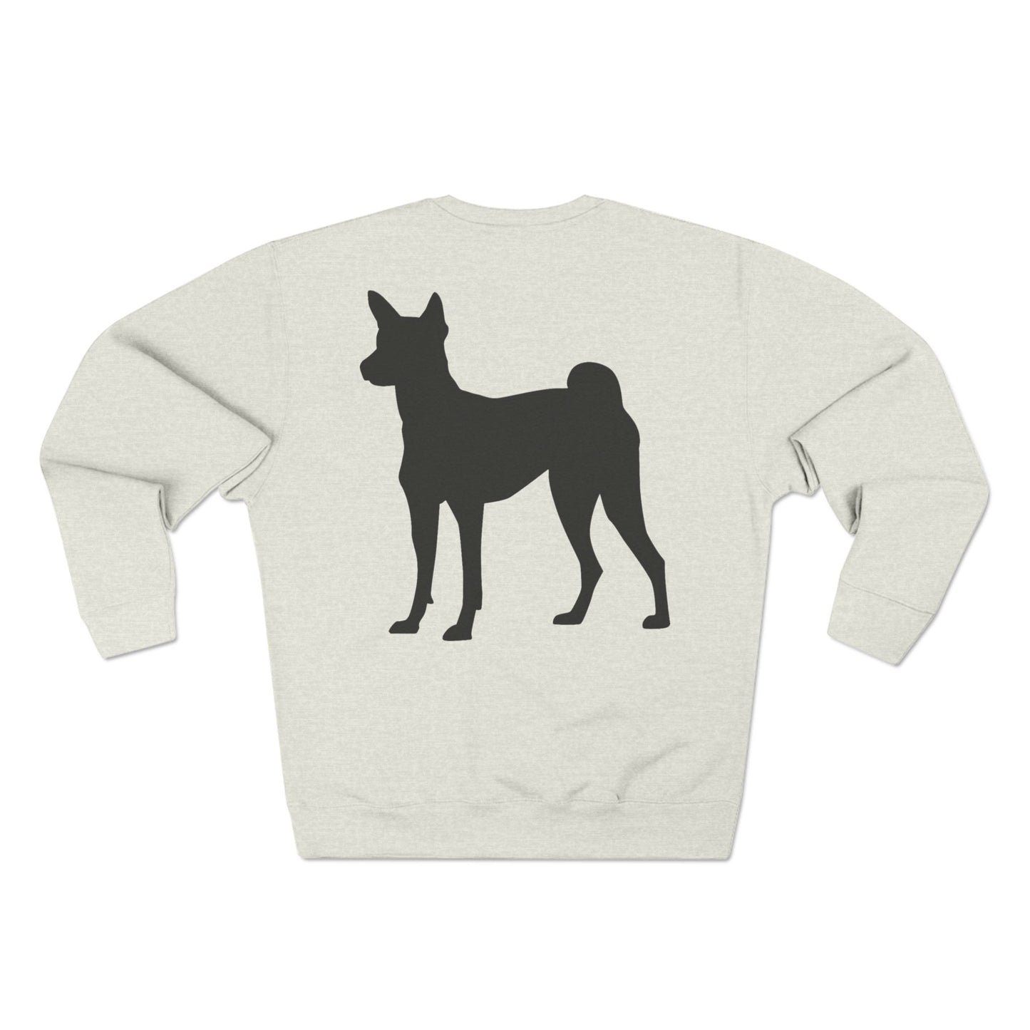 Basenji Silhouette Unisex Crewneck Sweatshirt
