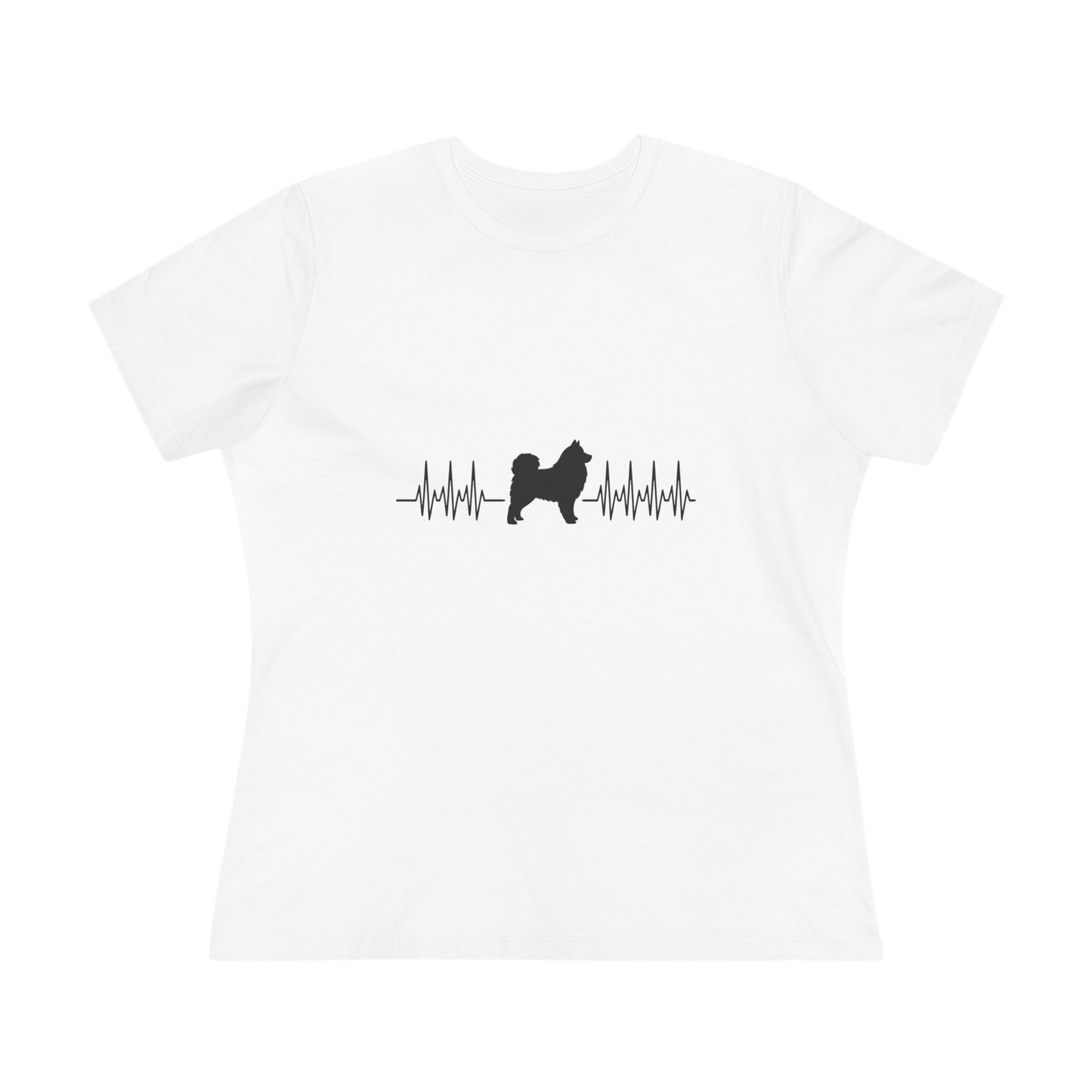 My Heart Beats For Samoyeds Women's Short Sleeve Crewneck Tee