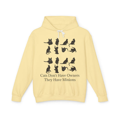 Cat Minions Unisex Lightweight Hoodie