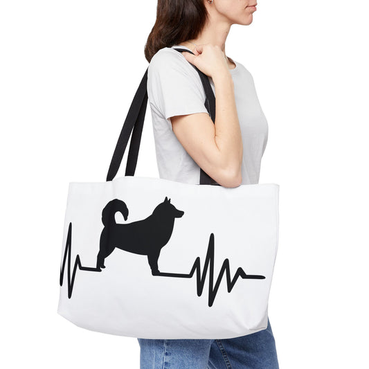 My Heart Beats For Malamutes Weekender Tote Bag