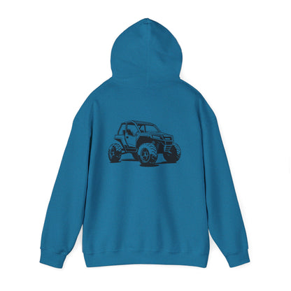 Off The Beaten Path Side By Side Unisex Hoodie