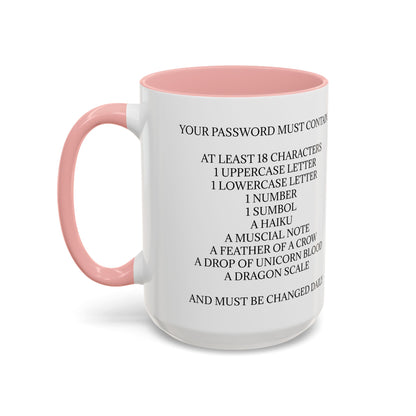 Password 2-Tone Coffee Mug