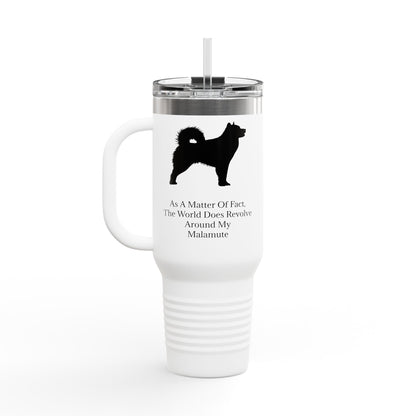 Matter Of Fact Malamute Insulated Travel Mug