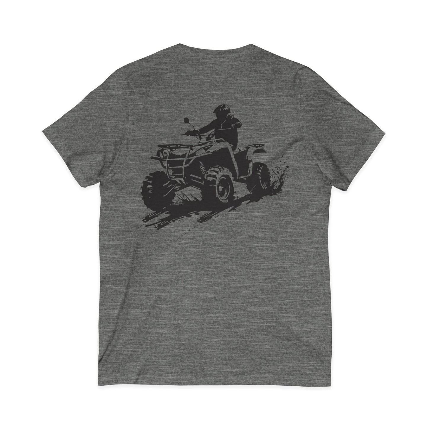 Slingin' Mud Quad Unisex Short Sleeve V-Neck Tee