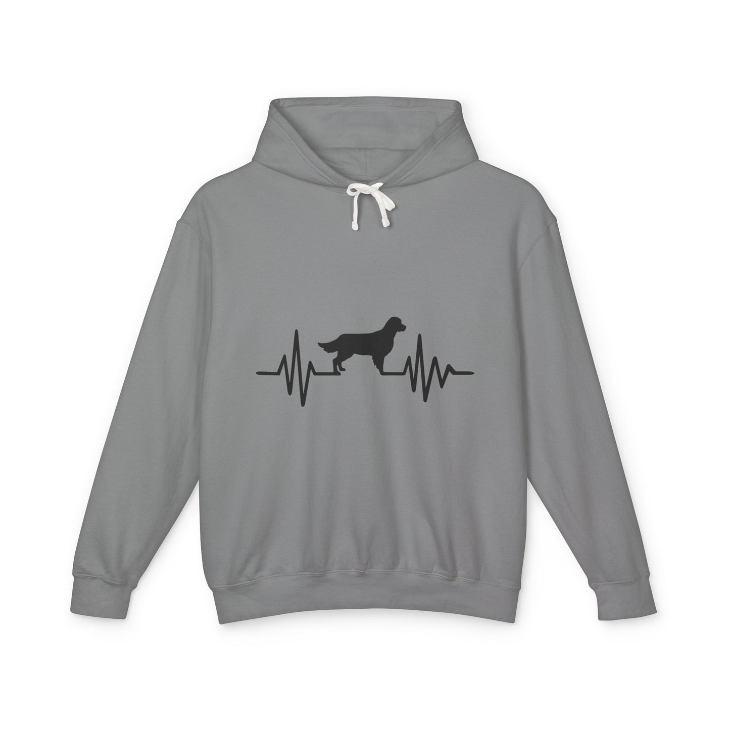 My Heart Beats For Goldens Unisex Lightweight Hoodie
