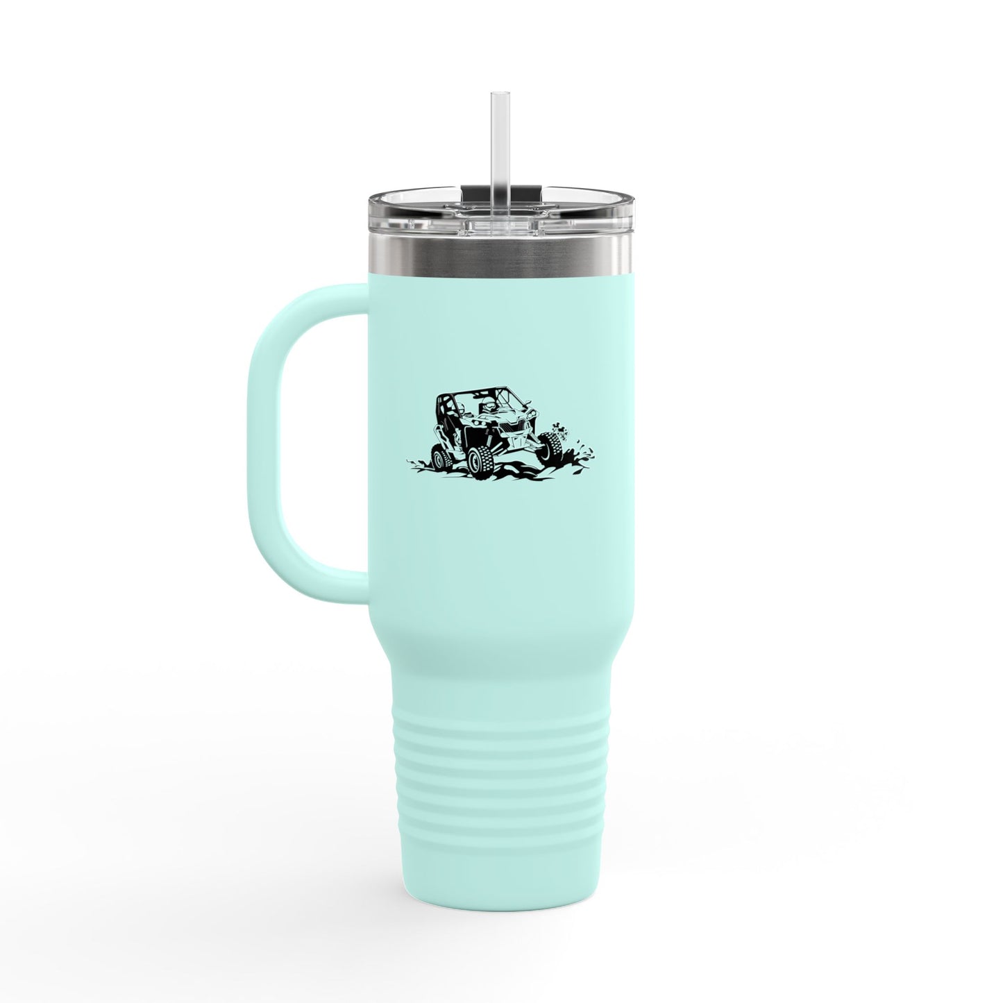 Slinging Mud Side By Side Insulated Travel Mug