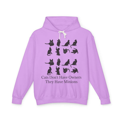 Cat Minions Unisex Lightweight Hoodie