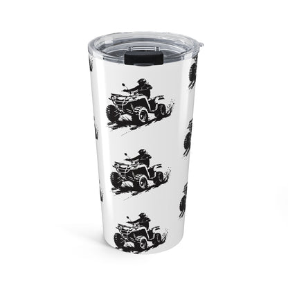 Slingin' Mud Quad Tumbler