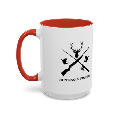 Hunting/Fishing 2-Tone Coffee Mug
