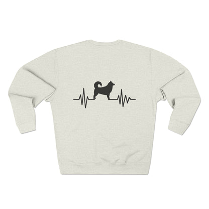 My Heart Beats For Malamutes Unisex Crewneck Sweatshirt
