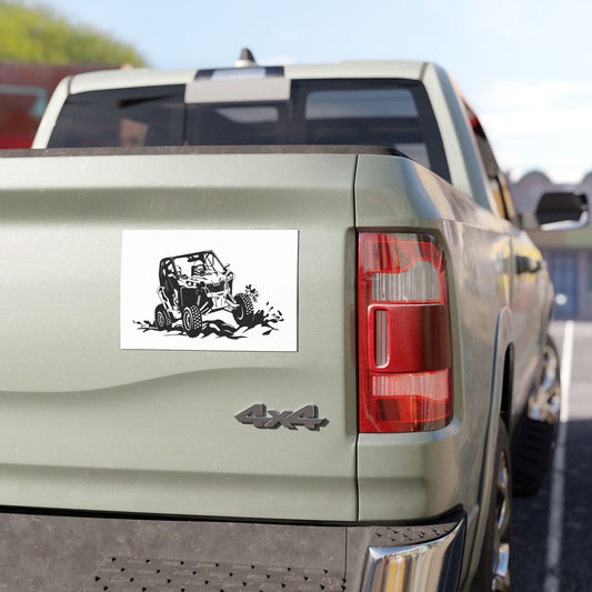 Slingin' Mud Side By Side Indoor/Outdoor Magnet