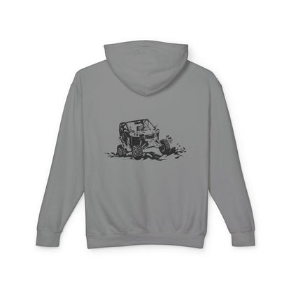 Slingin' Mud Side By Side Unisex Lightweight Hoodie