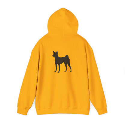 Basenji Silhouette Unisex Hoodie
