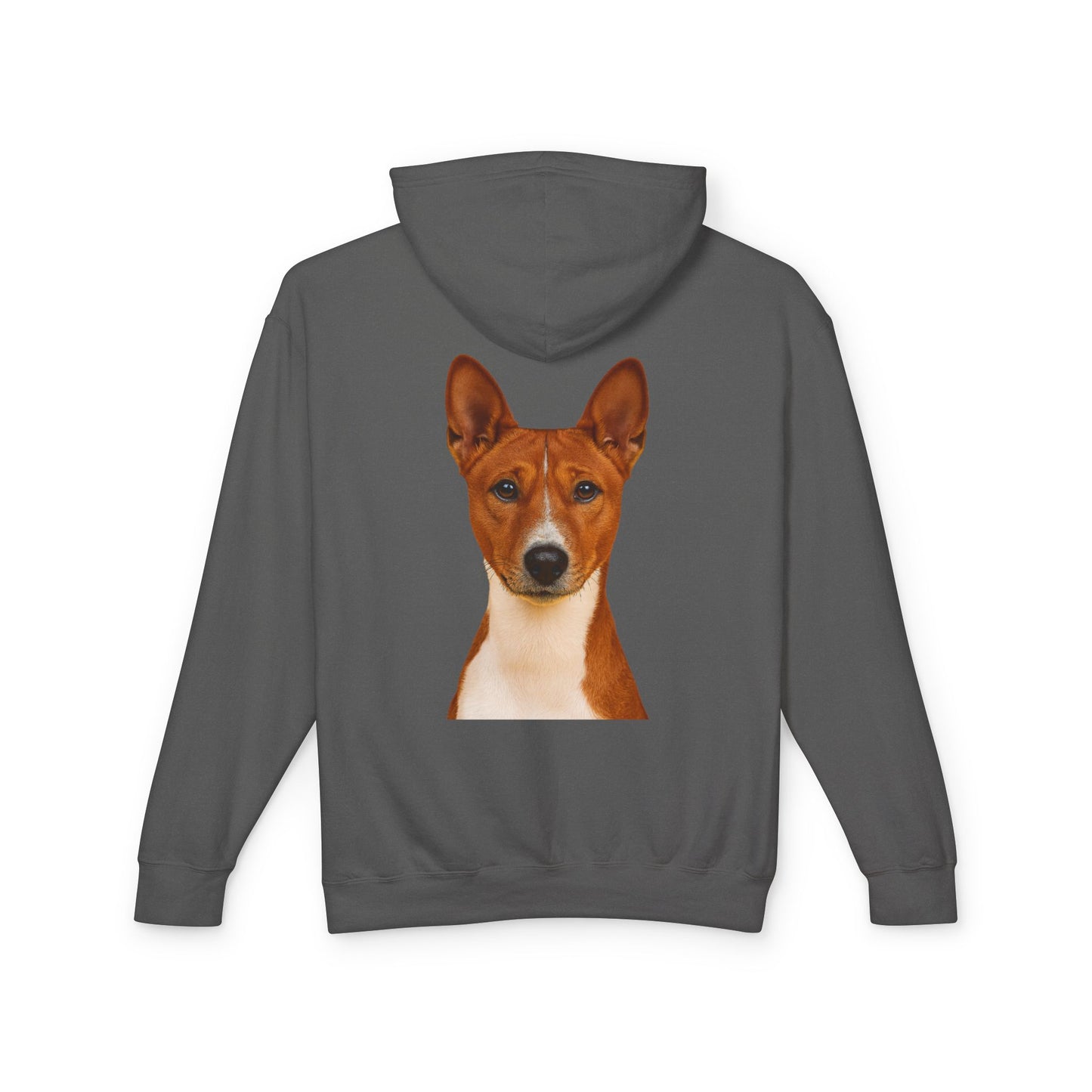 Basenji Head Unisex Lightweight Hoodie