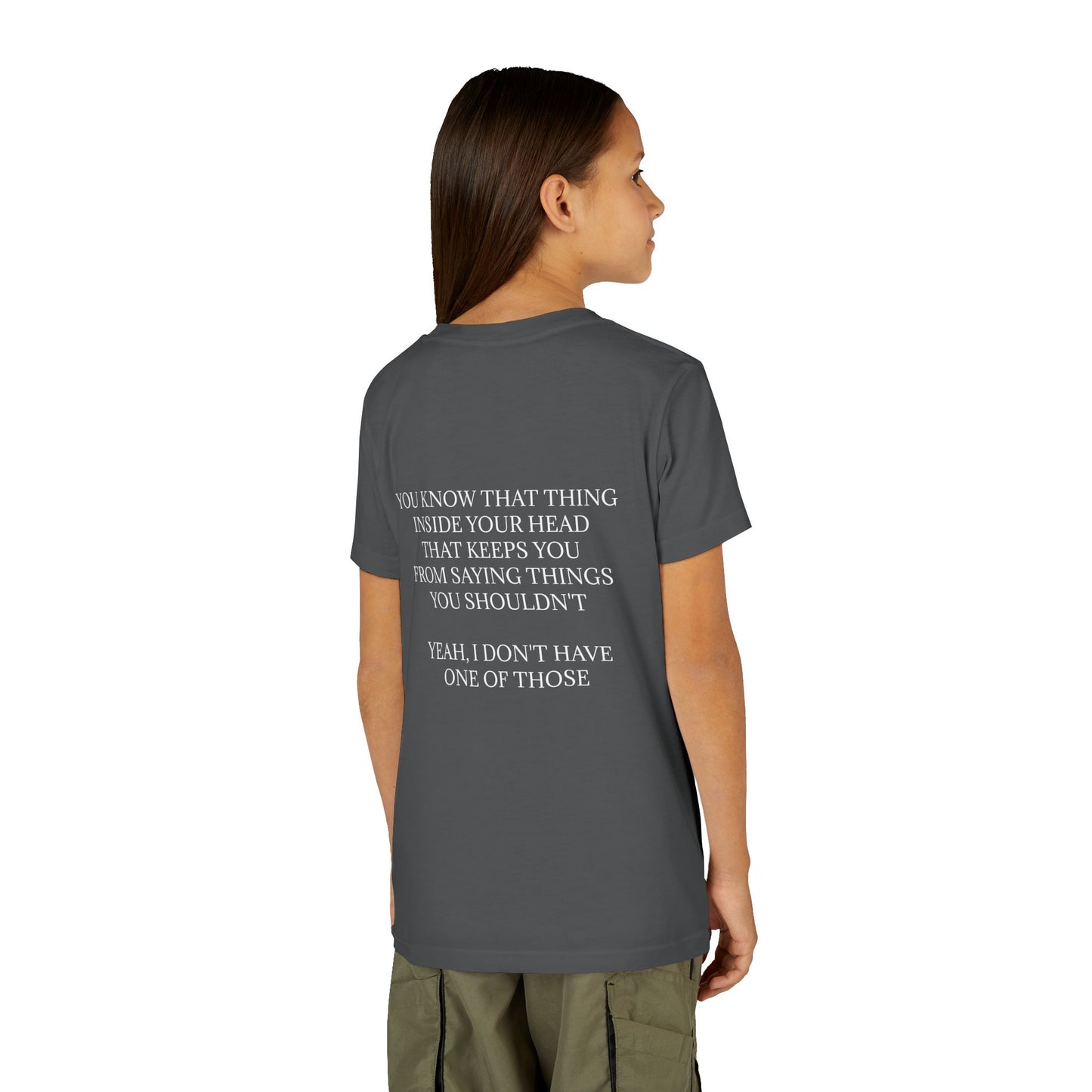 No Filter Youth Unisex Short Sleeve Crewneck Tee