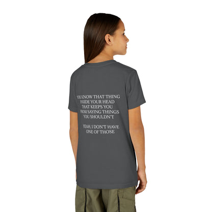 No Filter Youth Unisex Short Sleeve Crewneck Tee