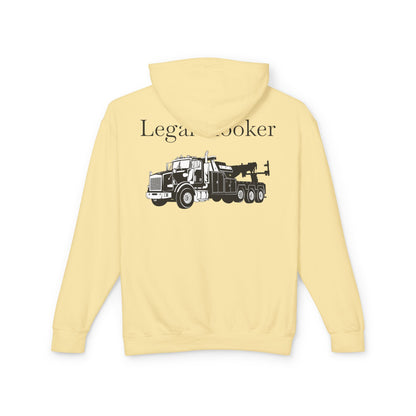 Legal H**ker Heavy Tow Truck Unisex Lightweight Hoodie