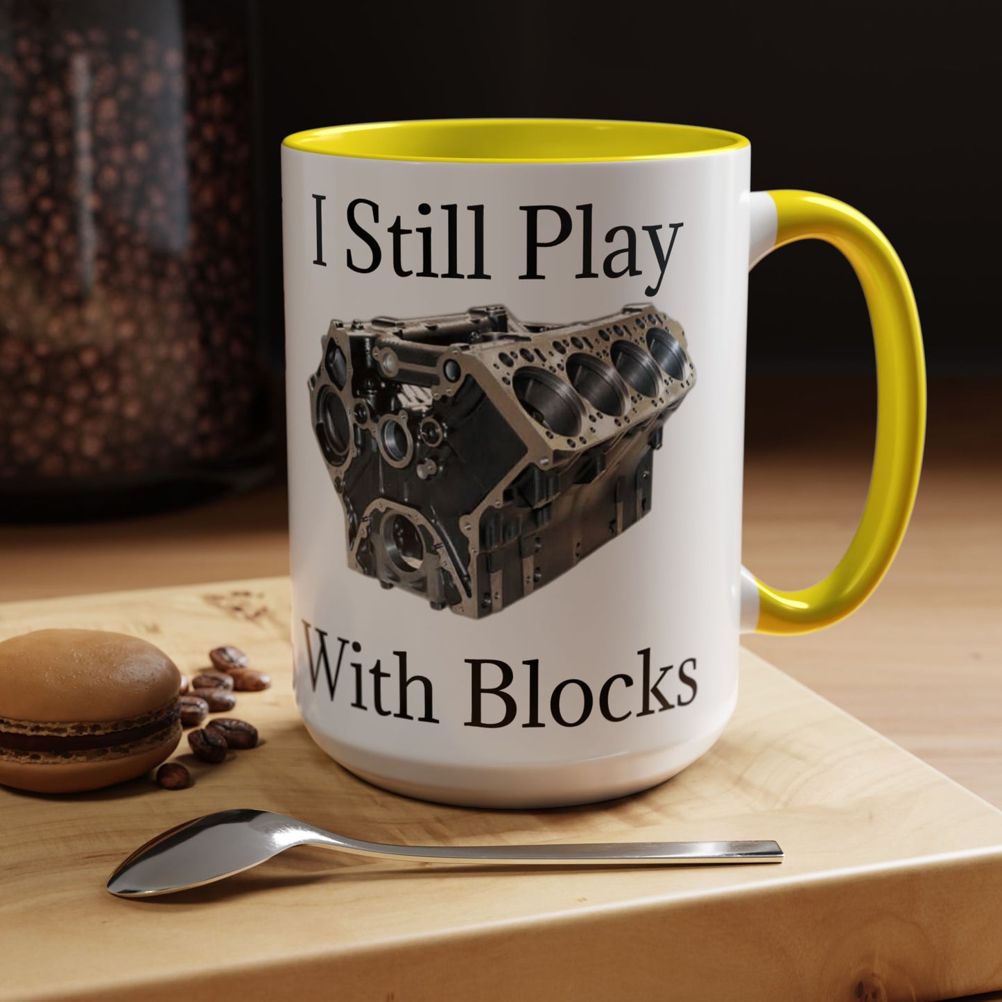 Play With Blocks 2-Tone Coffee Mug
