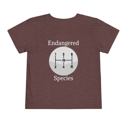 Endangered Species Toddler Unisex Short Sleeve Crewneck Tee
