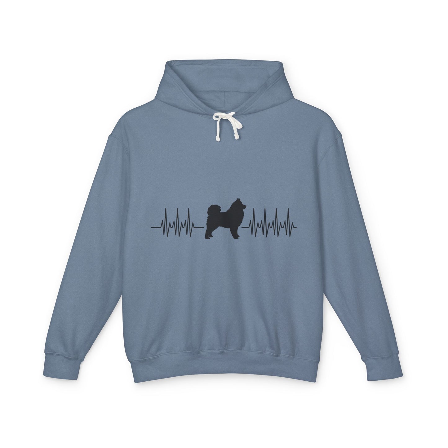 My Heart Beats For Samoyeds Unisex Lightweight Hoodie