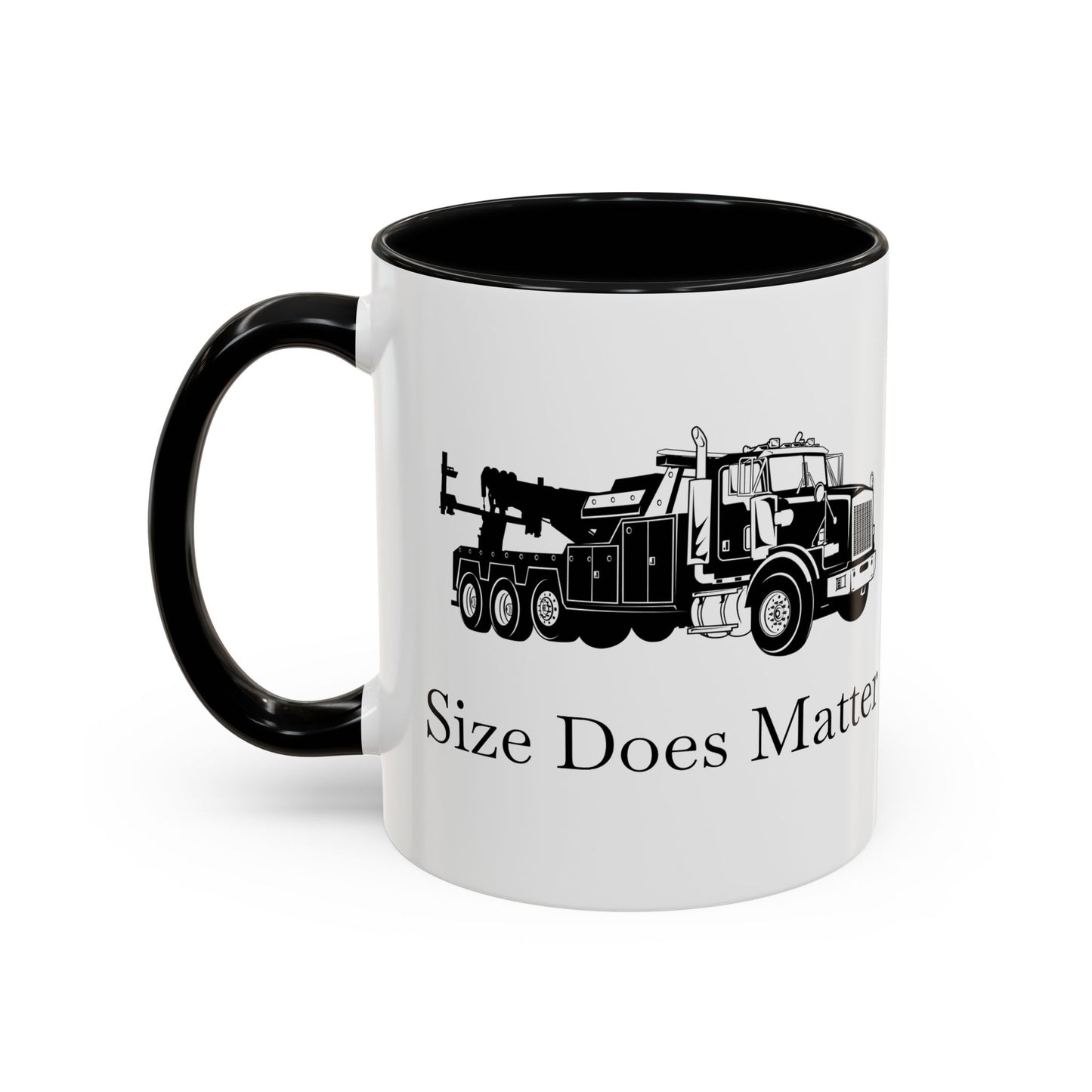 Size Does Matter 2-Tone Coffee Mug