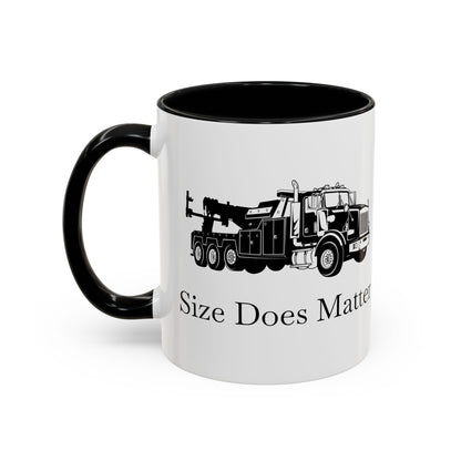 Size Does Matter 2-Tone Coffee Mug