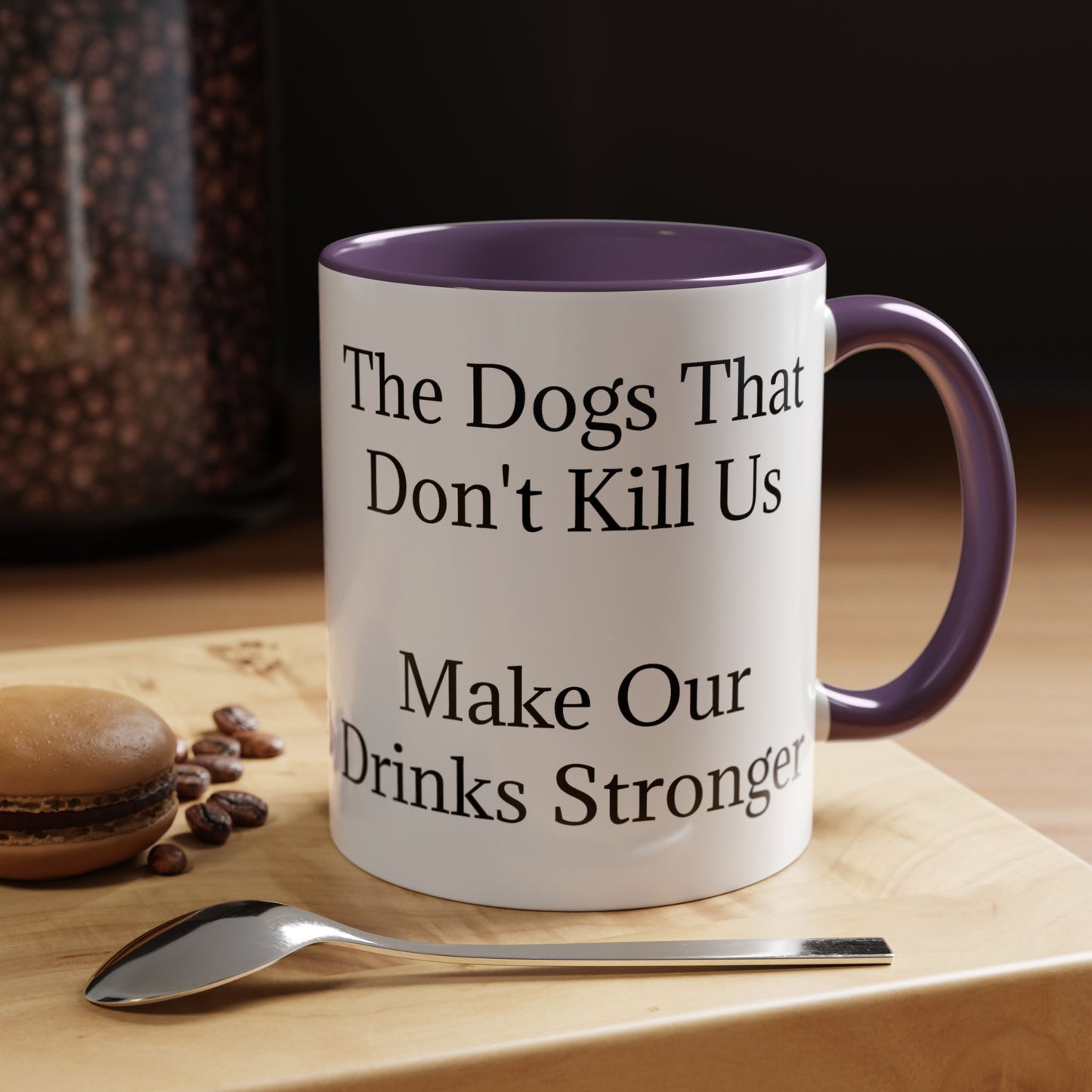 Drinks Stronger 2-Tone Coffee Mug