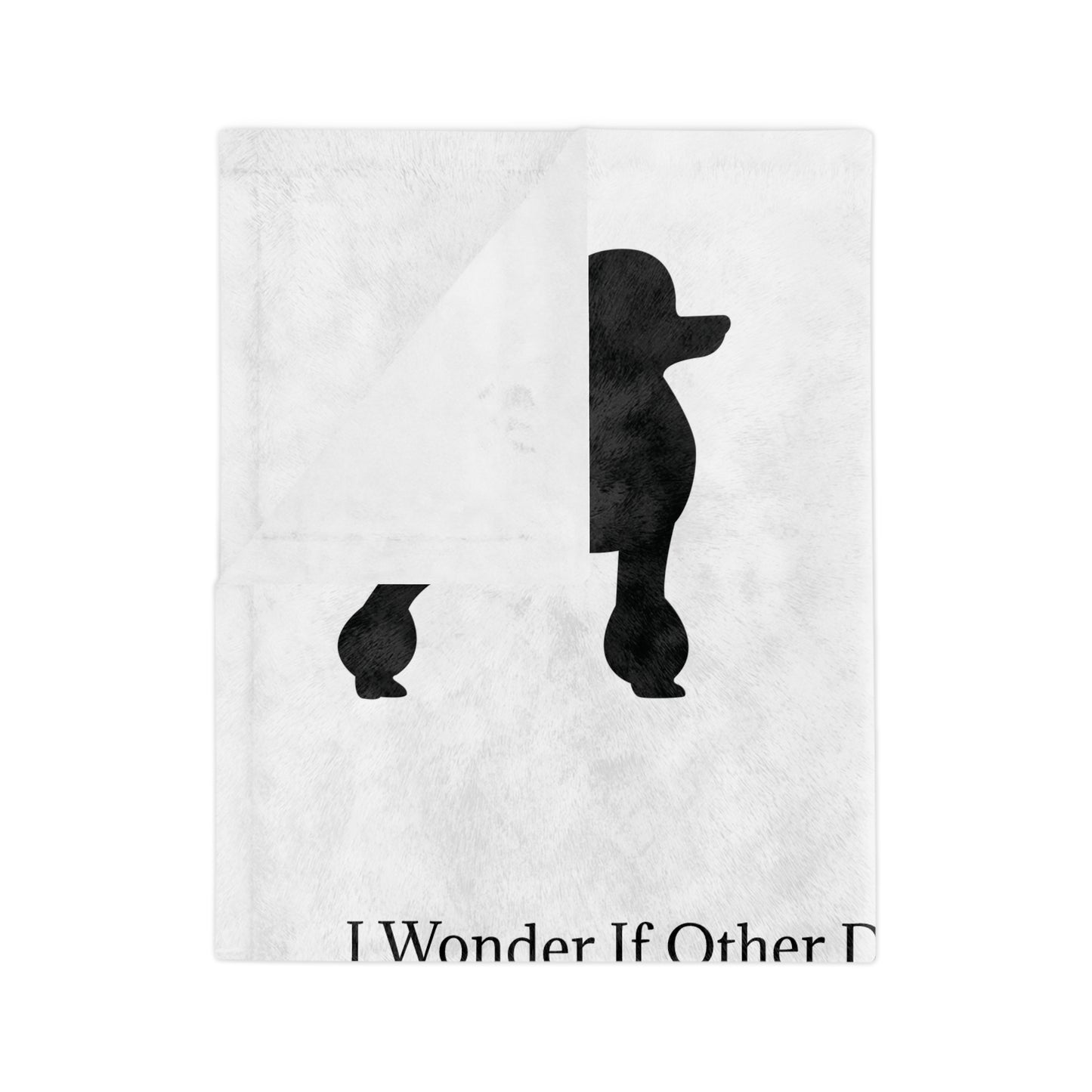 I Wonder Velveteen Microfiber Blanket