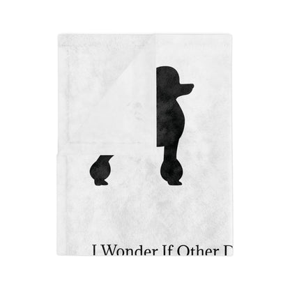 I Wonder Velveteen Microfiber Blanket