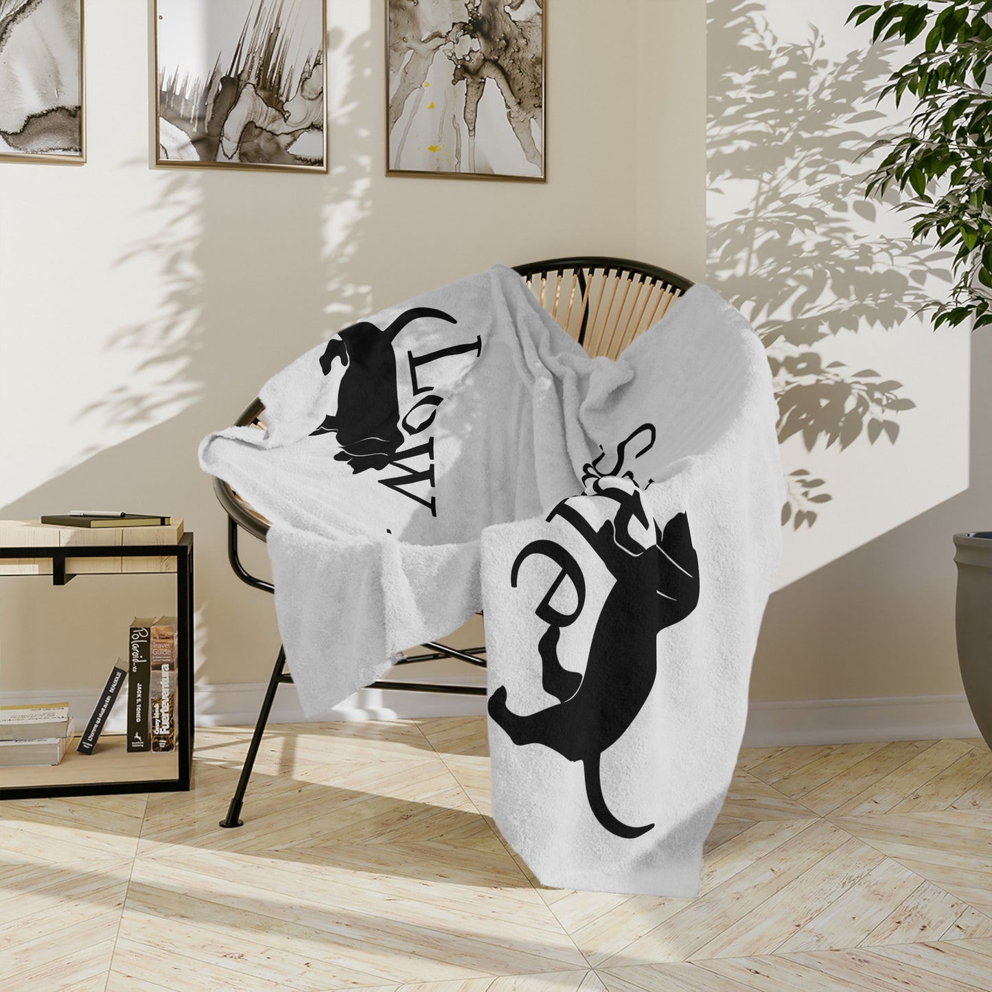 Sad Little Low Rider Velveteen Microfiber Blanket