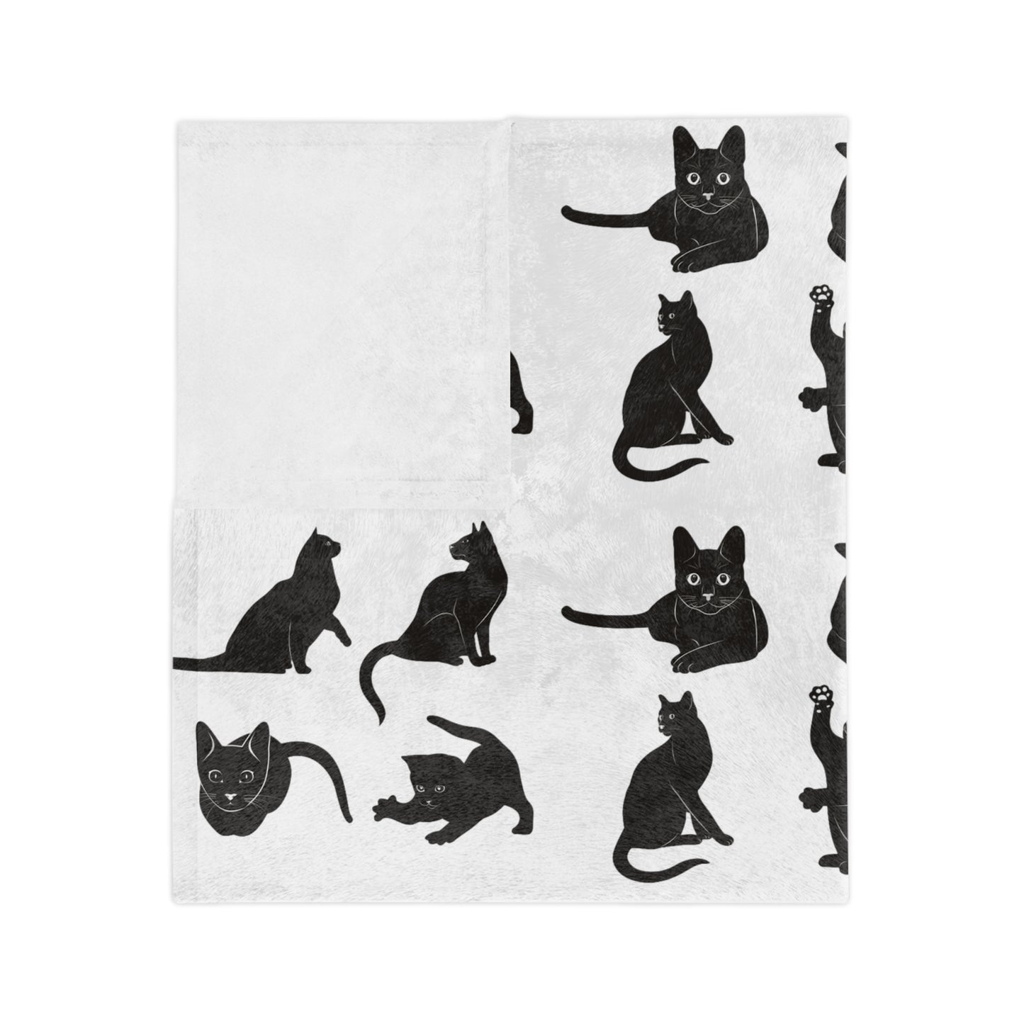Cats Velveteen Microfiber Blanket