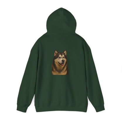 Malamute Head Unisex Hoodie