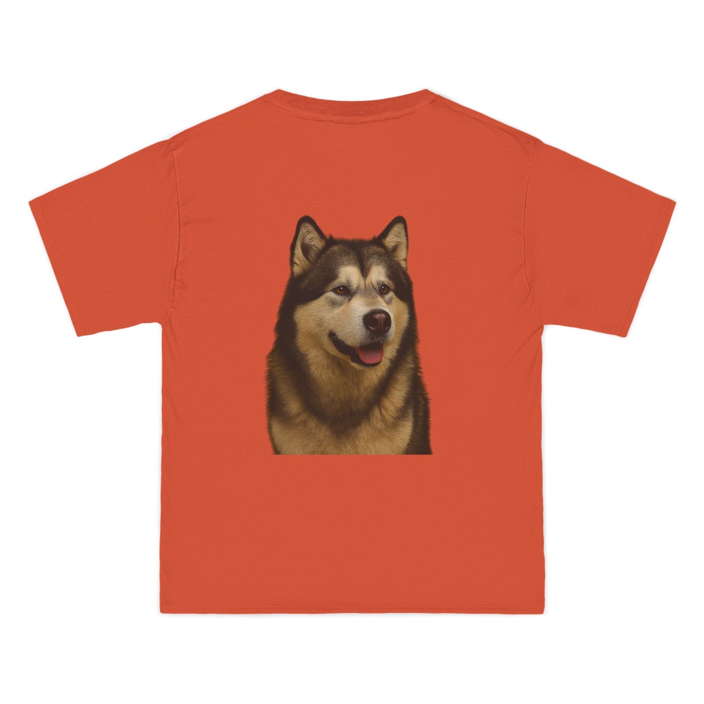 Malamute Head Men's Short-Sleeve Crewneck Tee