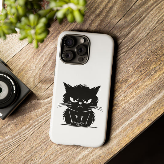 Angry Cat iPhone Case